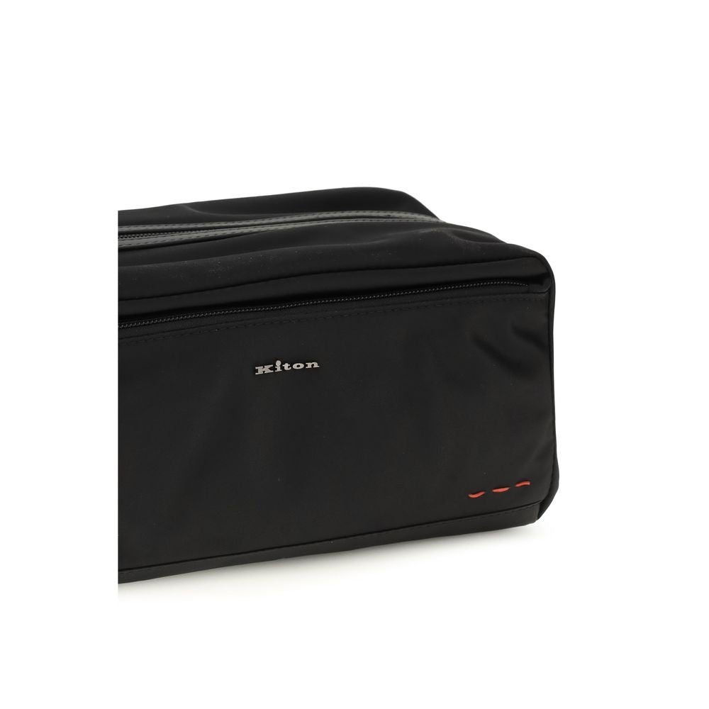 Kiton Black Nylon Other Accessories