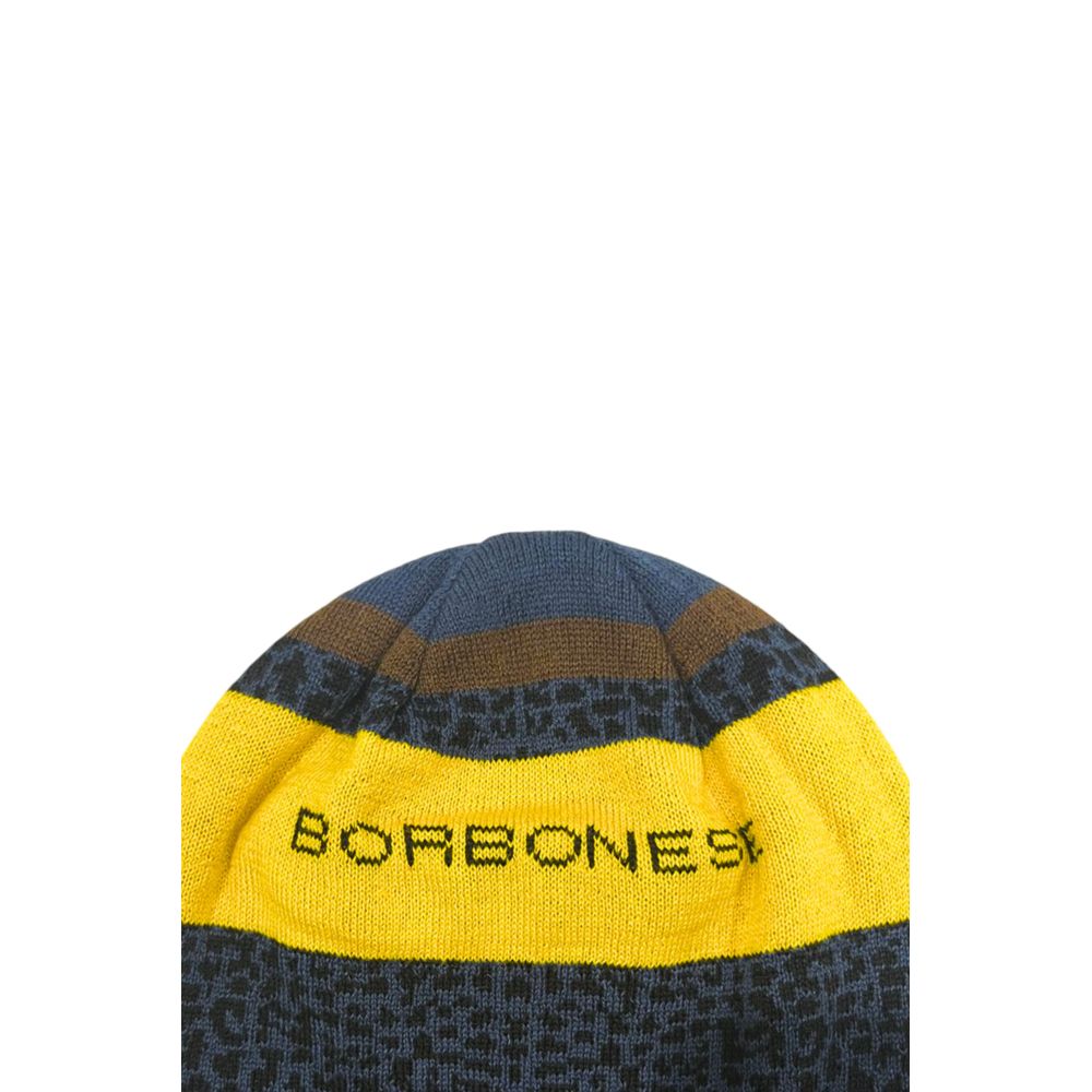 Borbonese Blue Wool Women Hat
