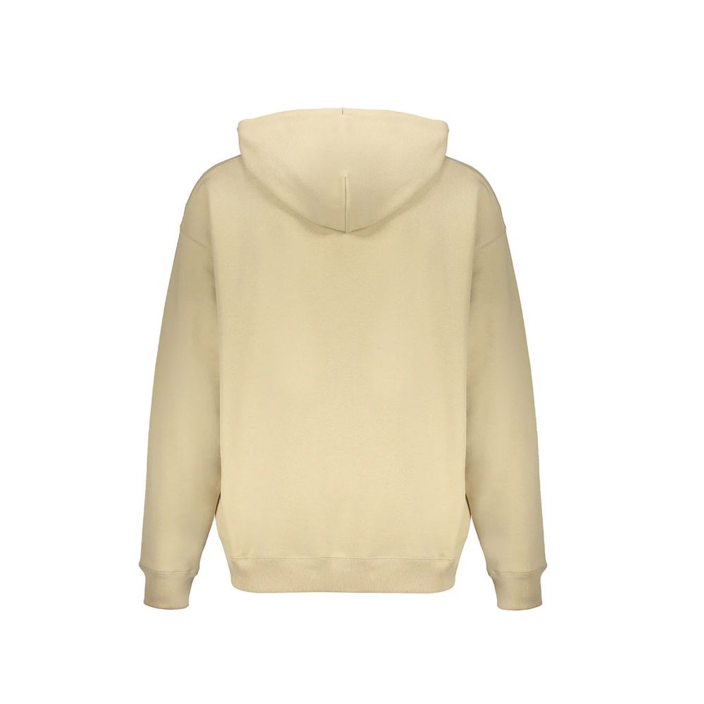Off-White Beige Cotton Sweatshirt