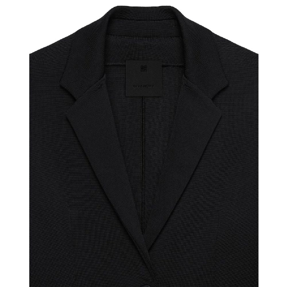 Givenchy Black Elastane Blazer
