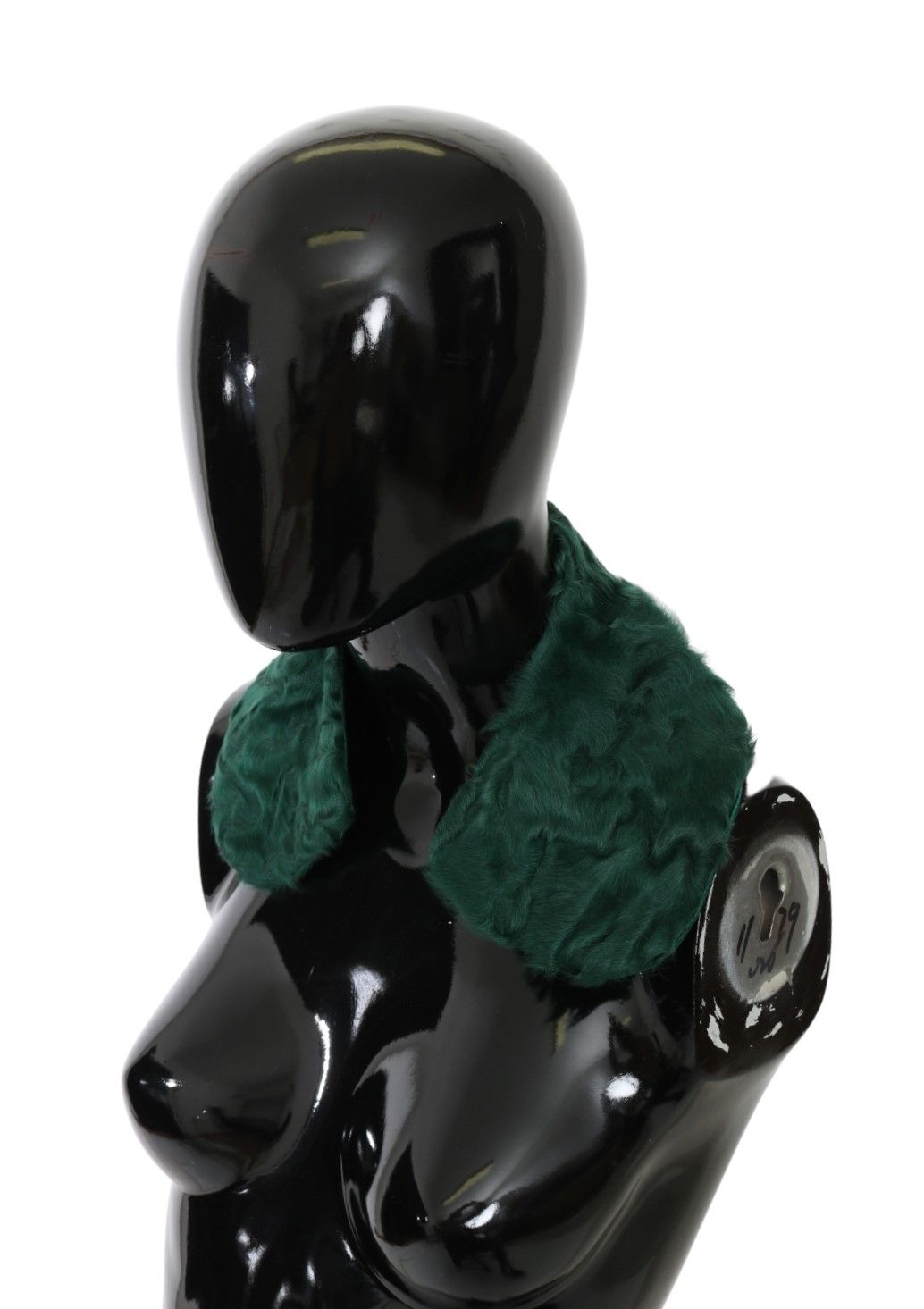 Dolce & Gabbana Elegant Lambskin Fur Scarf in Lush Green - KALAJ