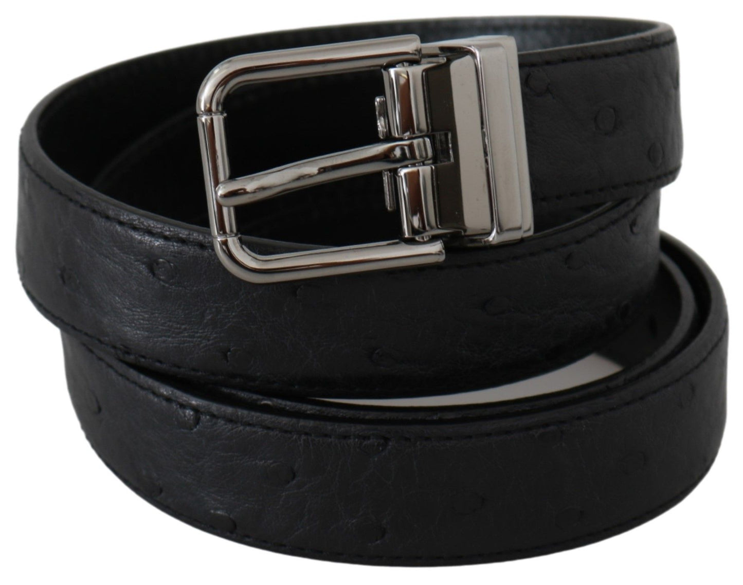 Dolce & Gabbana Elegant Exotic Skin Designer Belt - KALAJ