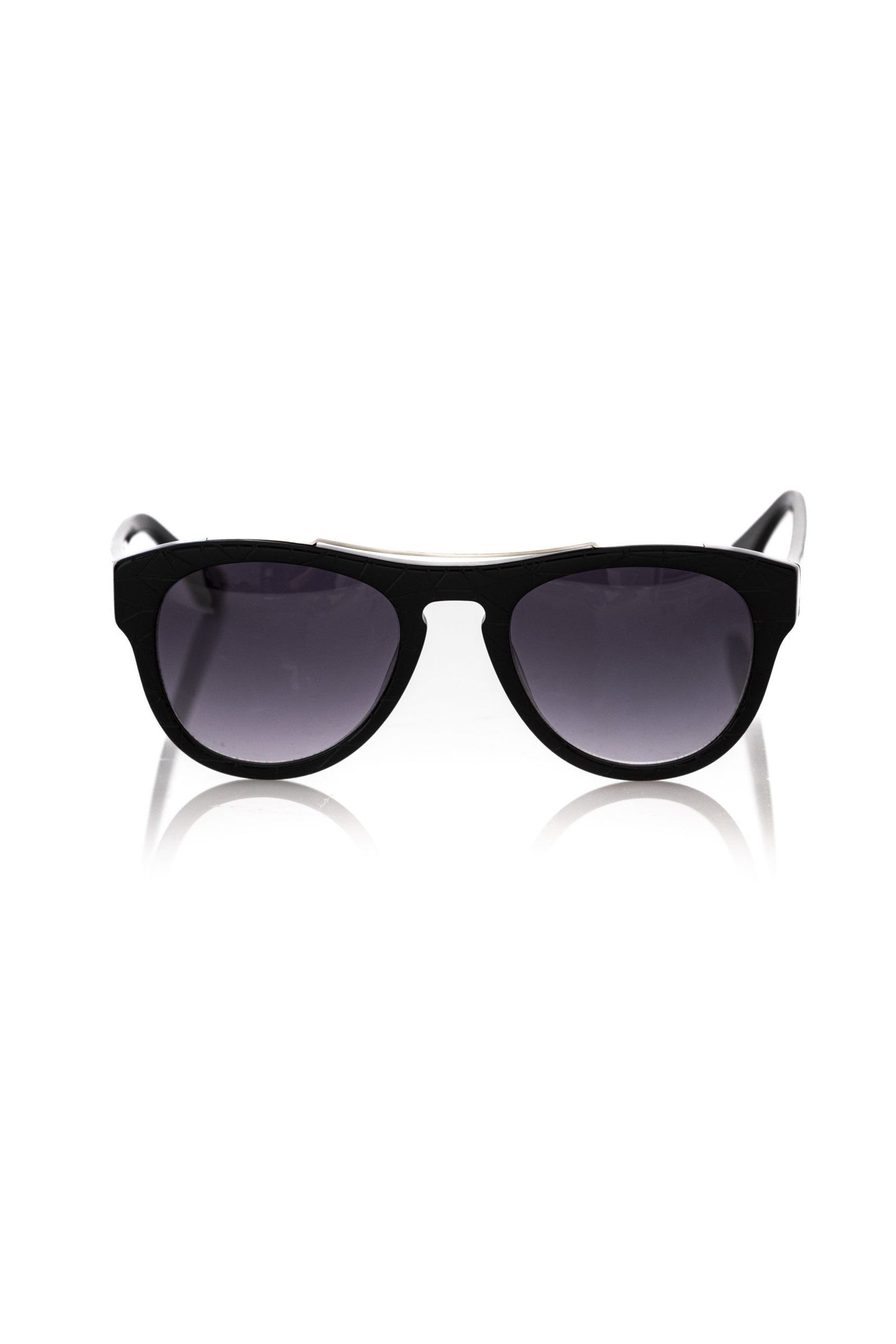 Frankie Morello Black Acetate Men's Sunglasses