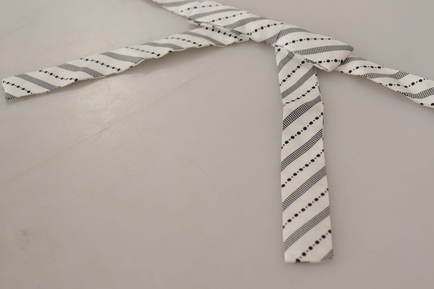 Dolce & Gabbana Chic Polka Dot Silk Bow Tie - KALAJ