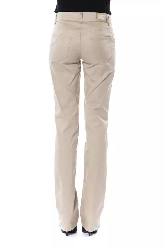BYBLOS Beige Cotton Pant