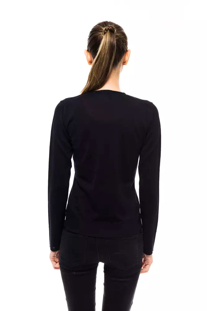 Montana Blu Blue Wool Sweater