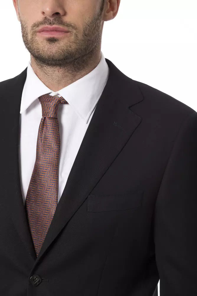 Billionaire Italian Couture Black Wool Suits & Blazer