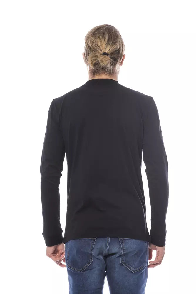 Verri Black Cotton Sweater