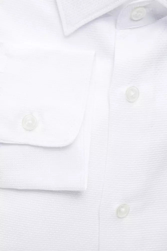 Robert Friedman White Cotton Shirt