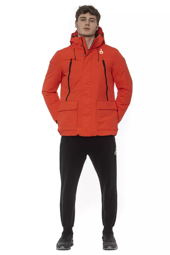 Tond Red Polyester Jackets & Coat
