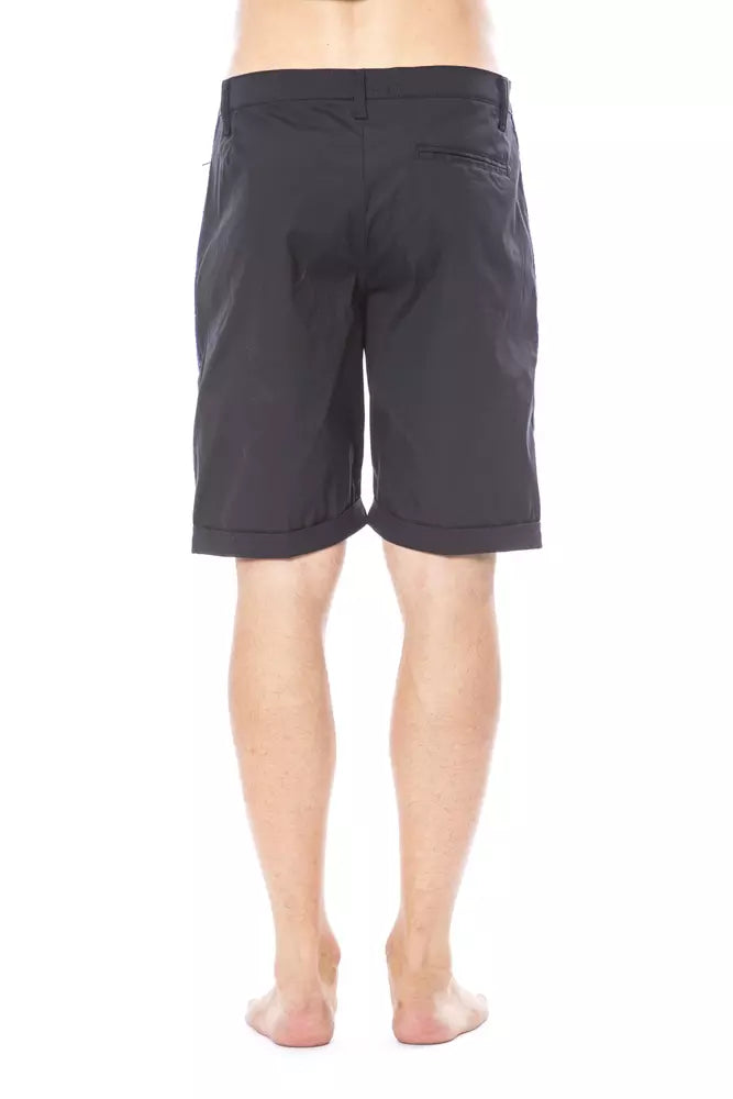 Verri Black Cotton Short