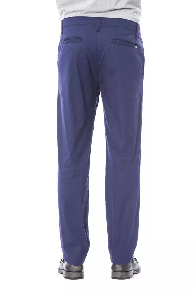 Verri Blue Cotton Pant