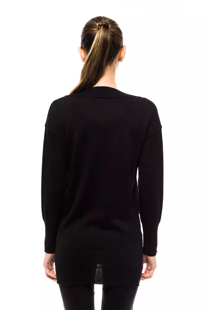 Montana Blu Black Wool Sweater