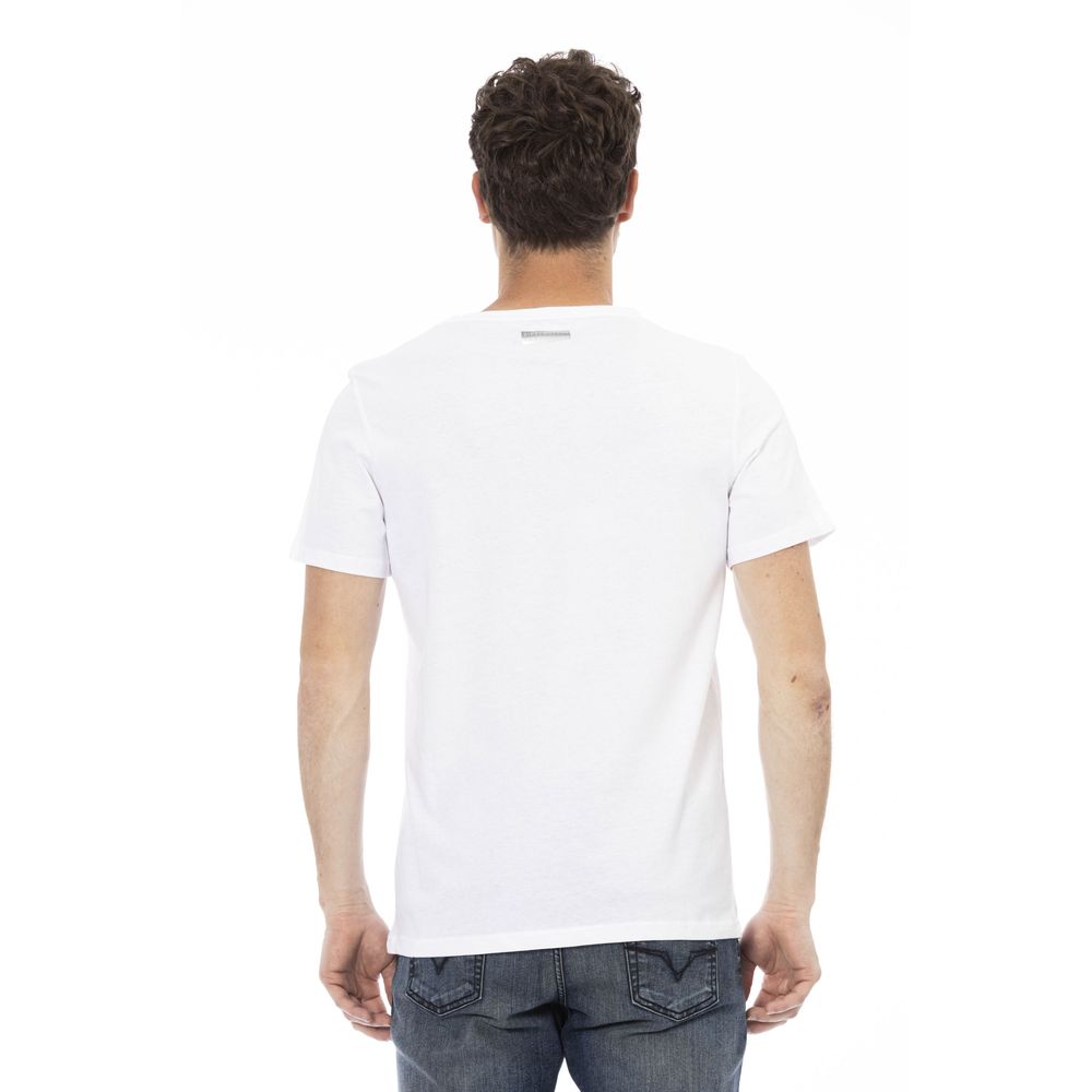 Bikkembergs White Cotton T-Shirt