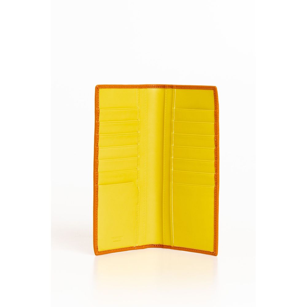 Trussardi Brown Leather Men Wallet - KALAJ