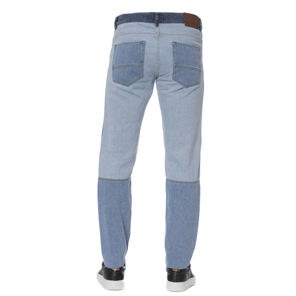 Trussardi Jeans Blue Cotton Jeans Denim