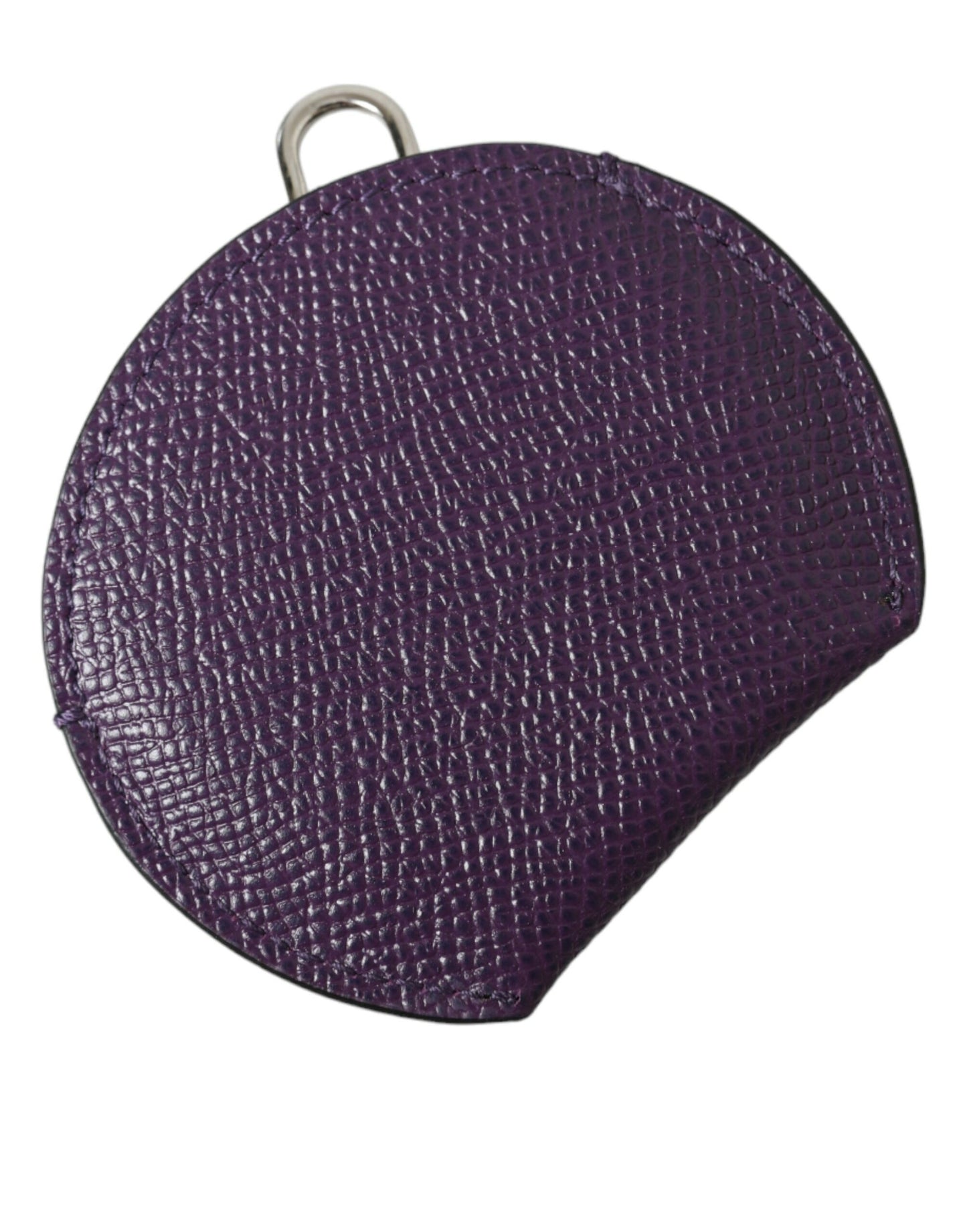 Dolce & Gabbana Elegant Purple Leather Mirror Holder - KALAJ