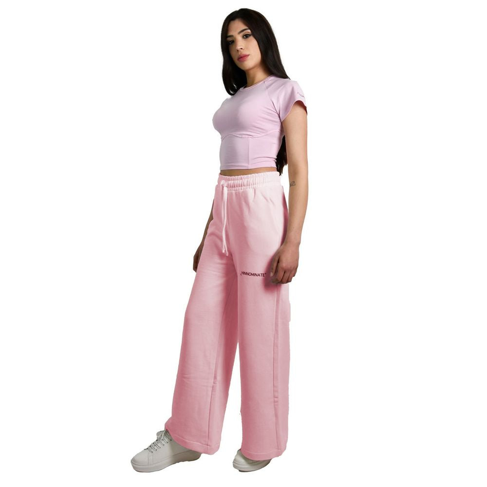 Hinnominate Pink Cotton Pant
