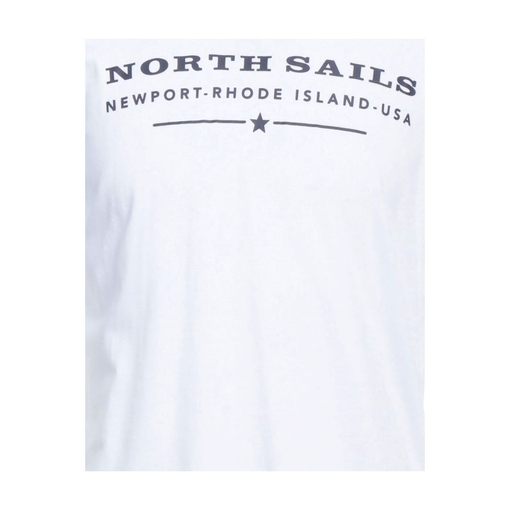 North Sails White Cotton T-Shirt