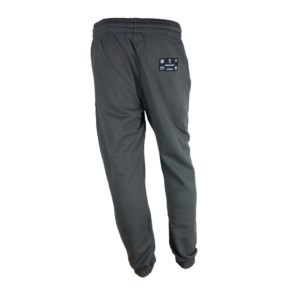 Diego Venturino Grigio Cotton Men's Track Pant