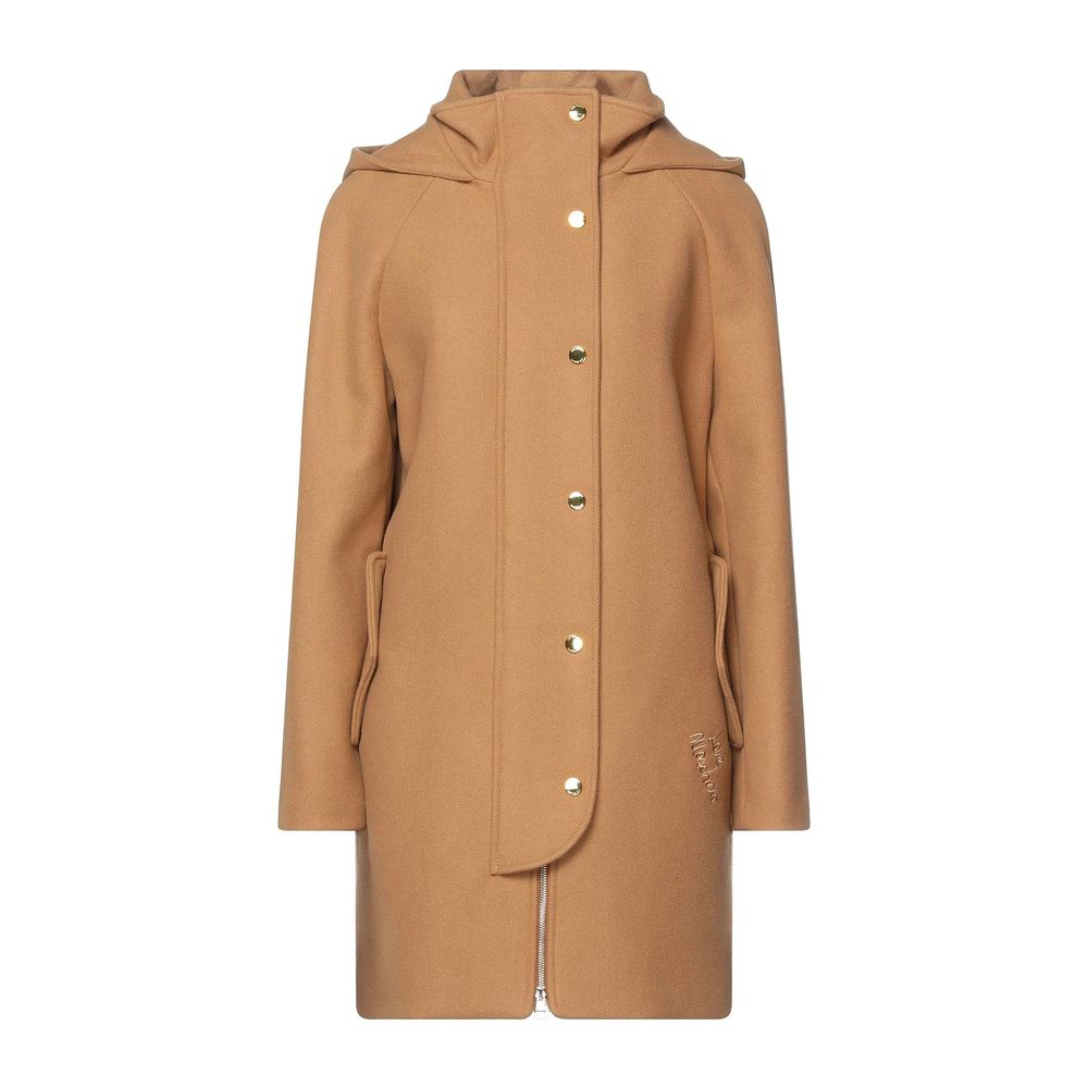 Love Moschino Brown Wool Coat
