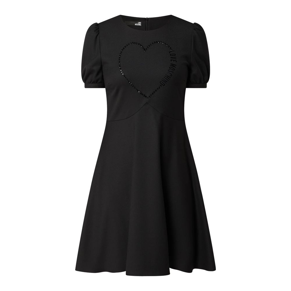 Love Moschino Black Polyester Dress