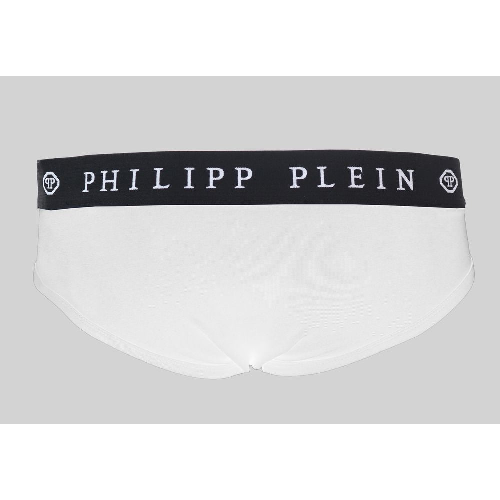 Philipp Plein White Cotton Men's Boxer Shorts