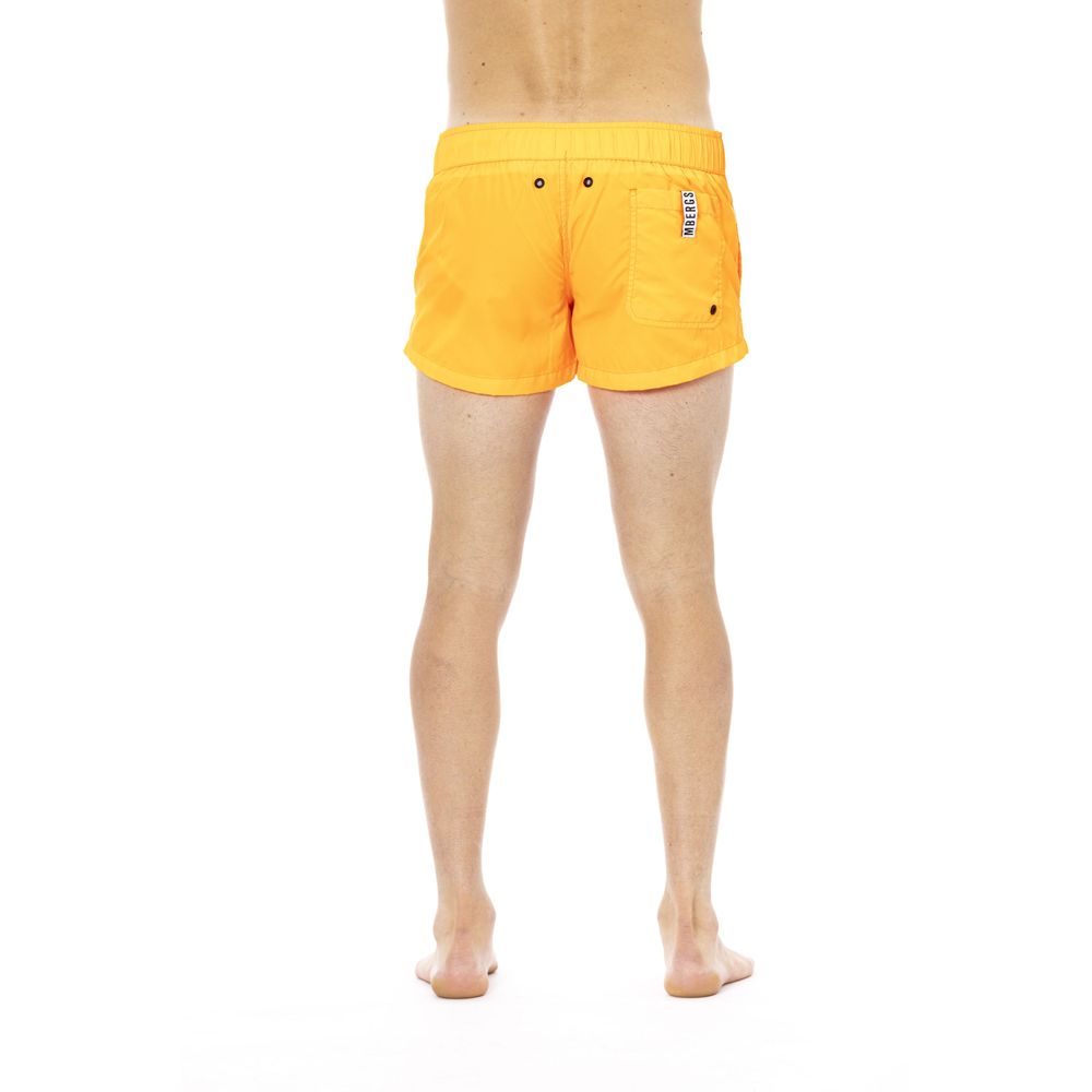 Bikkembergs Orange Polyamide Swimwear
