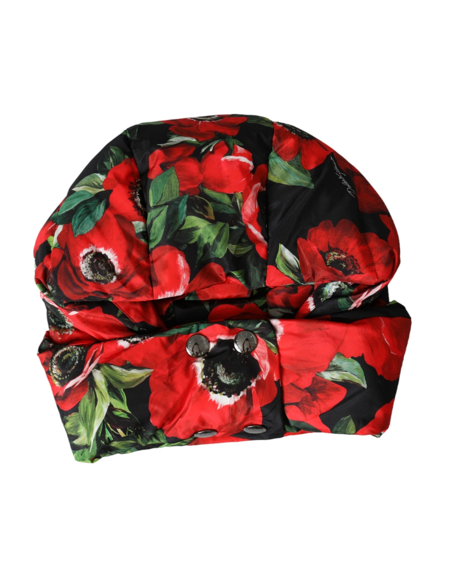 Dolce & Gabbana Multicolor Anemone Whole Head Wrap Hat - KALAJ