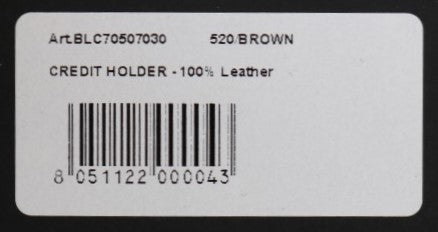 Billionaire Italian Couture Elegant Leather Men's Wallet in Brown - KALAJ