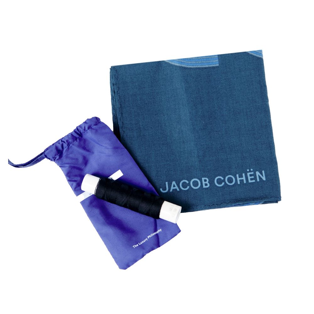 Jacob Cohen Blue Cotton Jeans Denim