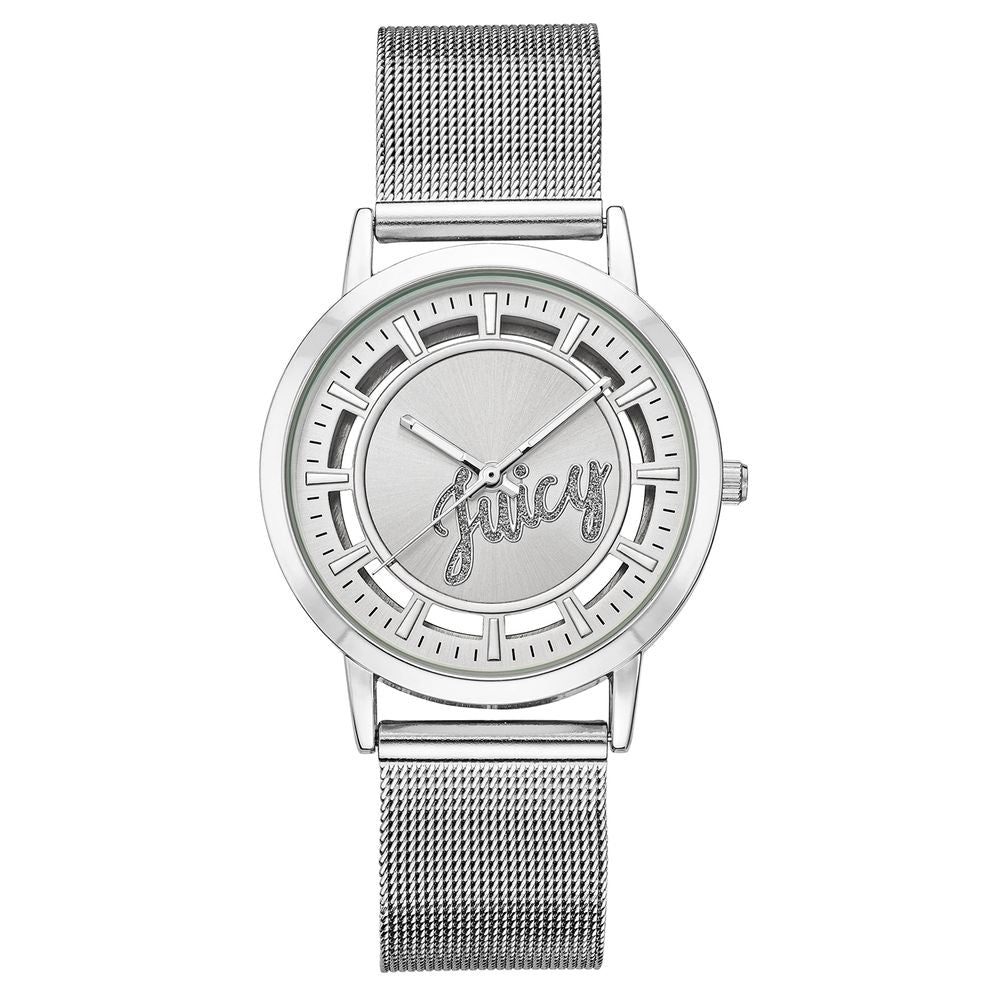 Juicy Couture Silver Stainless Steel Stainless Steel Watch