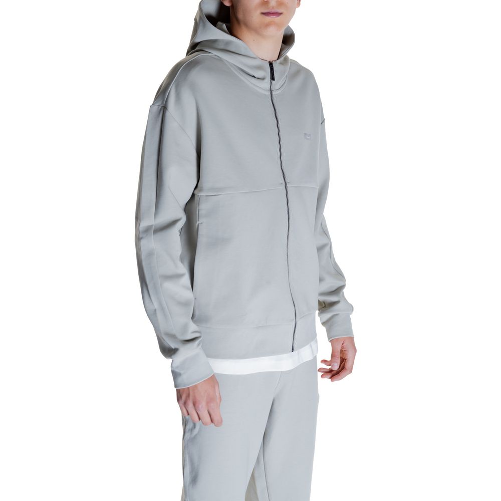 Calvin Klein Gray Cotton Hoodie