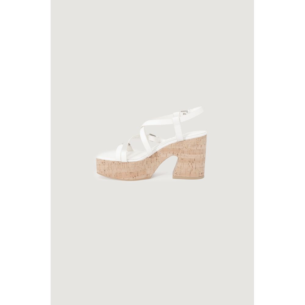 Guess Beige Leather High Heel
