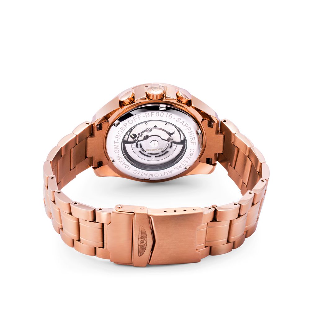 Bobroff Bronze Stainless Steel Watch