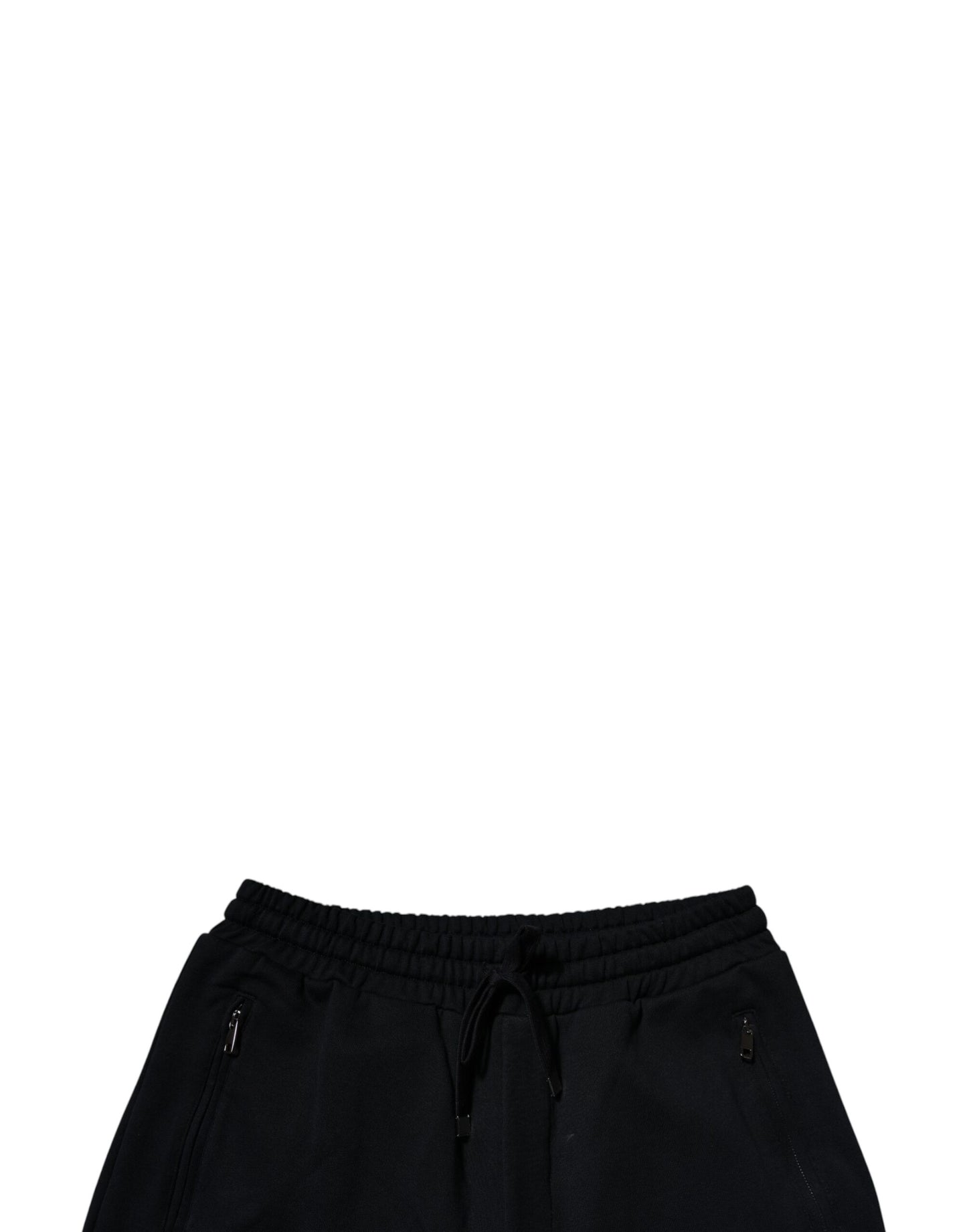 Dolce & Gabbana Black Cotton Jogger Jogging Pants