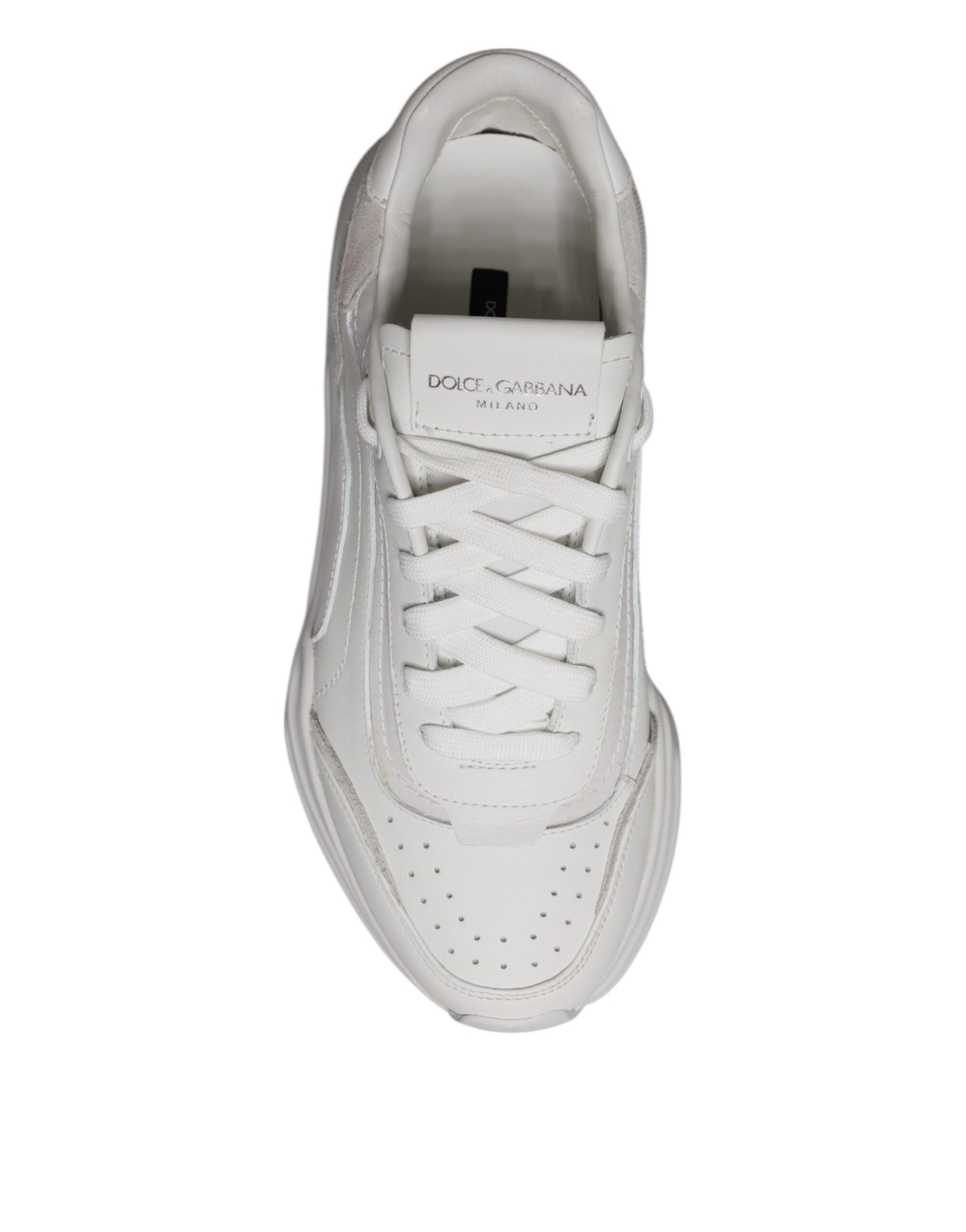 Dolce & Gabbana White Daymaster Low Top Sneakers Shoes