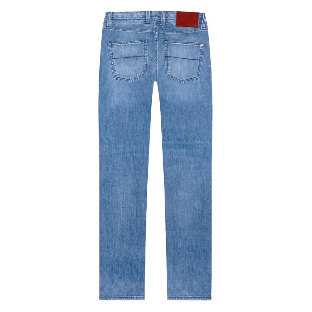 Tramarossa Blue Cotton Men's Jeans