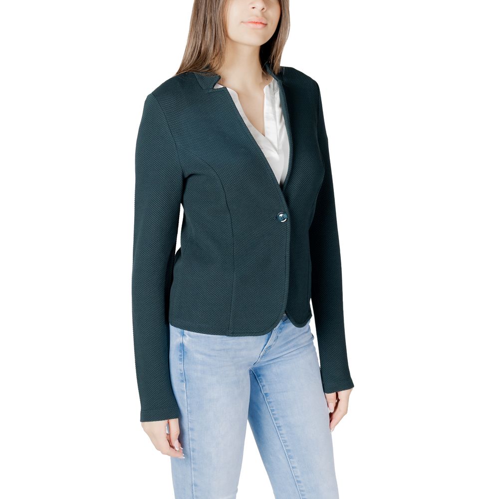 Street One Green Cotton Suits & Blazer