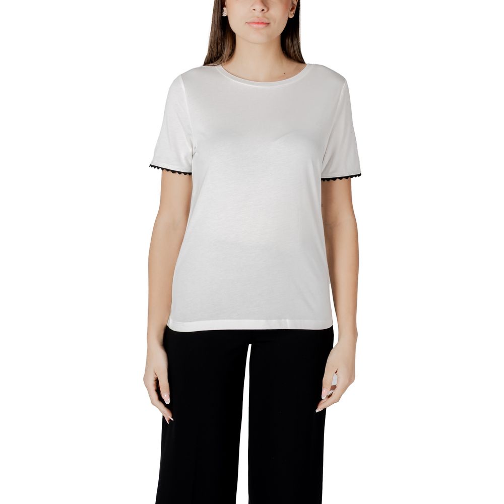 Street One White Cotton Tops & T-Shirt