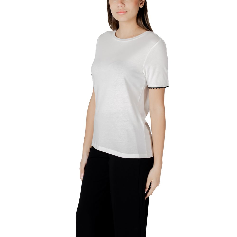 Street One White Cotton Tops & T-Shirt