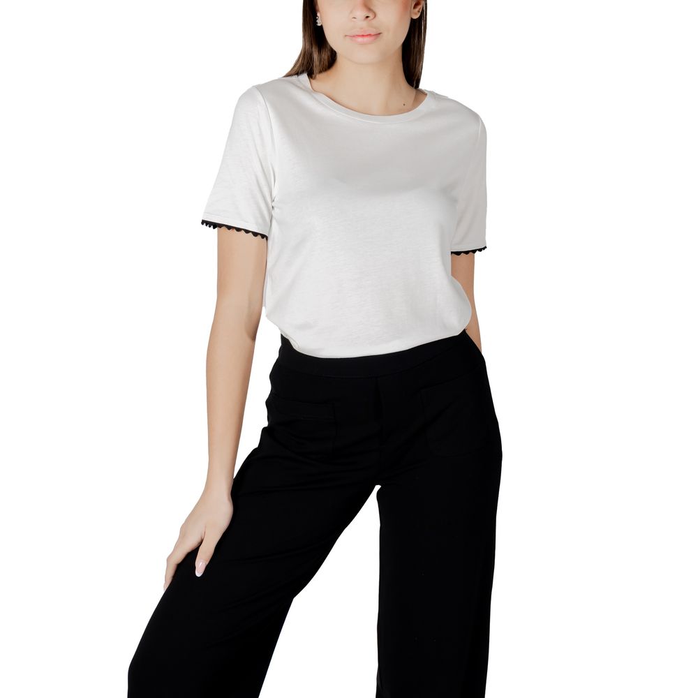 Street One White Cotton Tops & T-Shirt