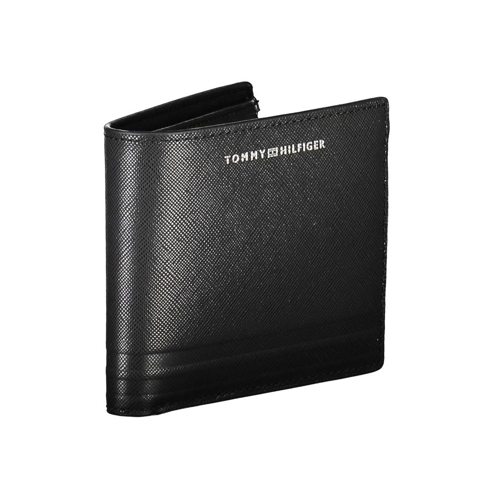 Tommy Hilfiger Black Leather Wallet