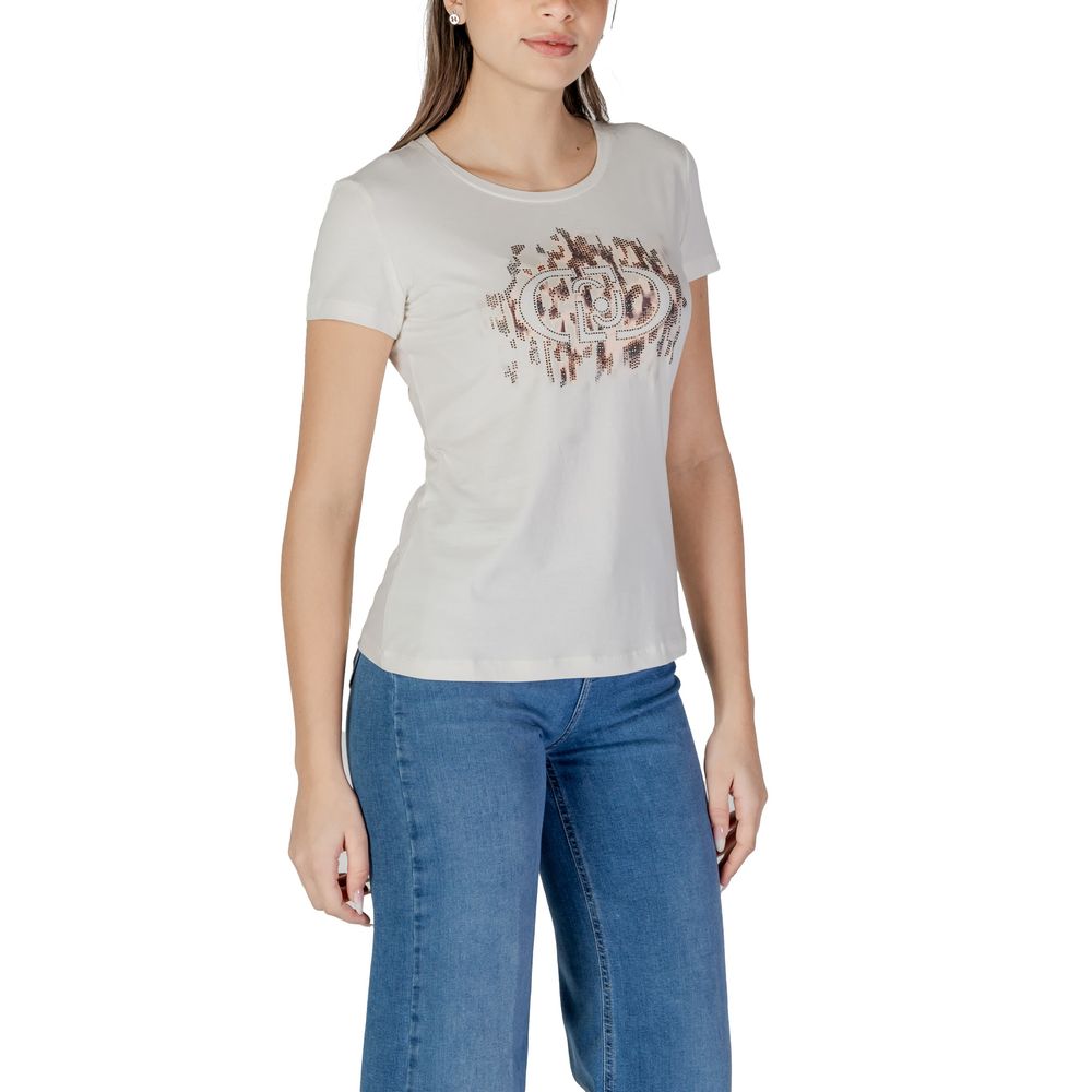 Liu Jo White Cotton Tops & T-Shirt