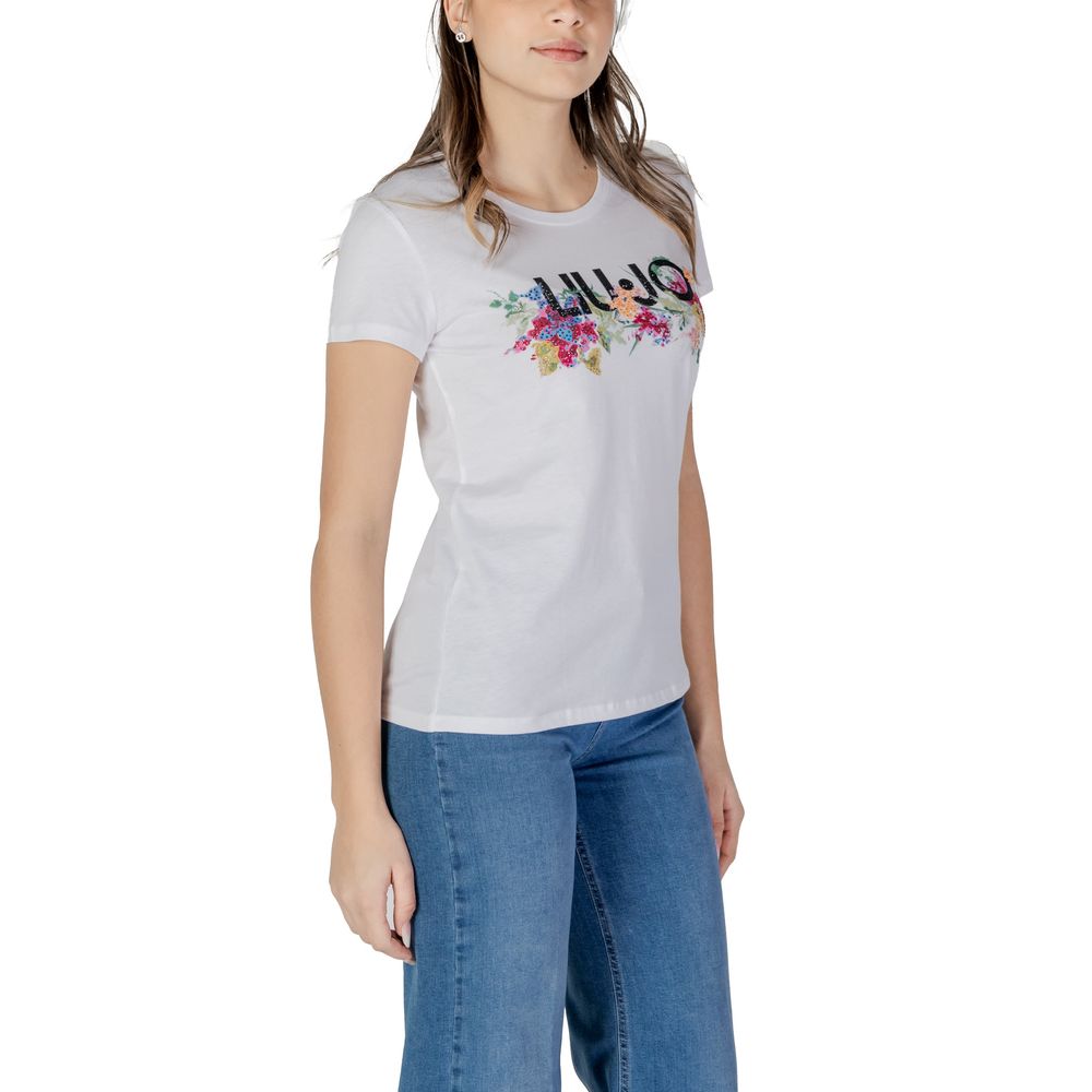 Liu Jo White Cotton Tops & T-Shirt