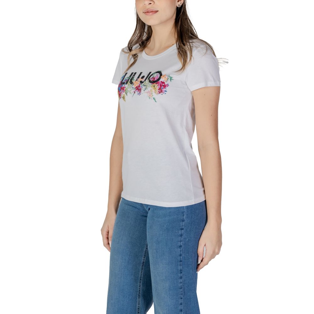 Liu Jo White Cotton Tops & T-Shirt
