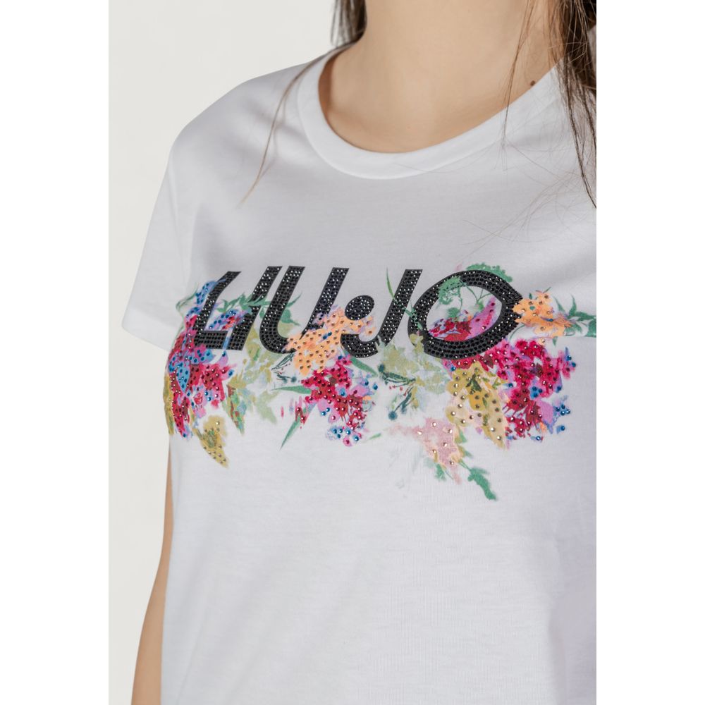 Liu Jo White Cotton Tops & T-Shirt