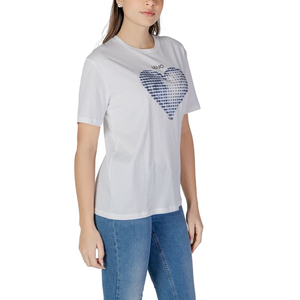 Liu Jo Blue Cotton Tops & T-Shirt