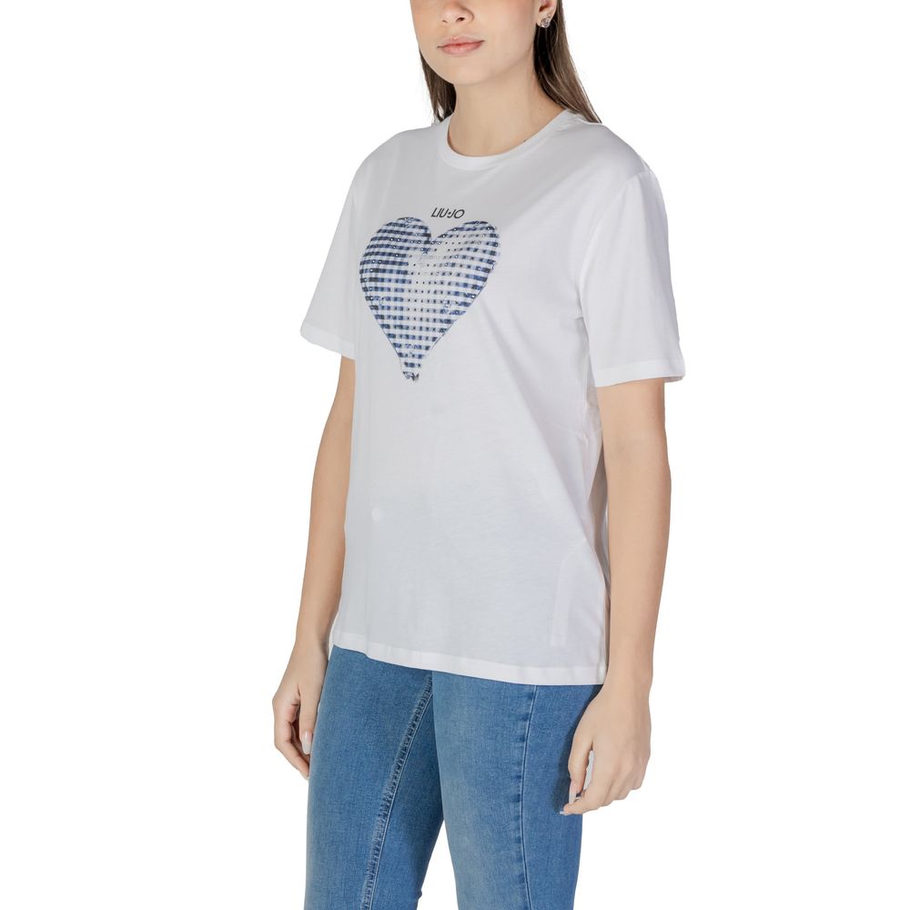 Liu Jo Blue Cotton Tops & T-Shirt