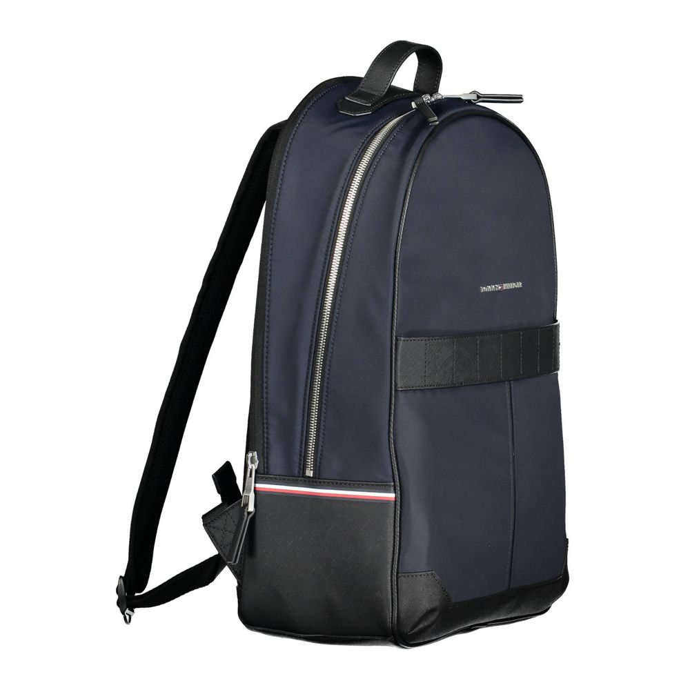 Tommy Hilfiger Blue Polyester Backpack